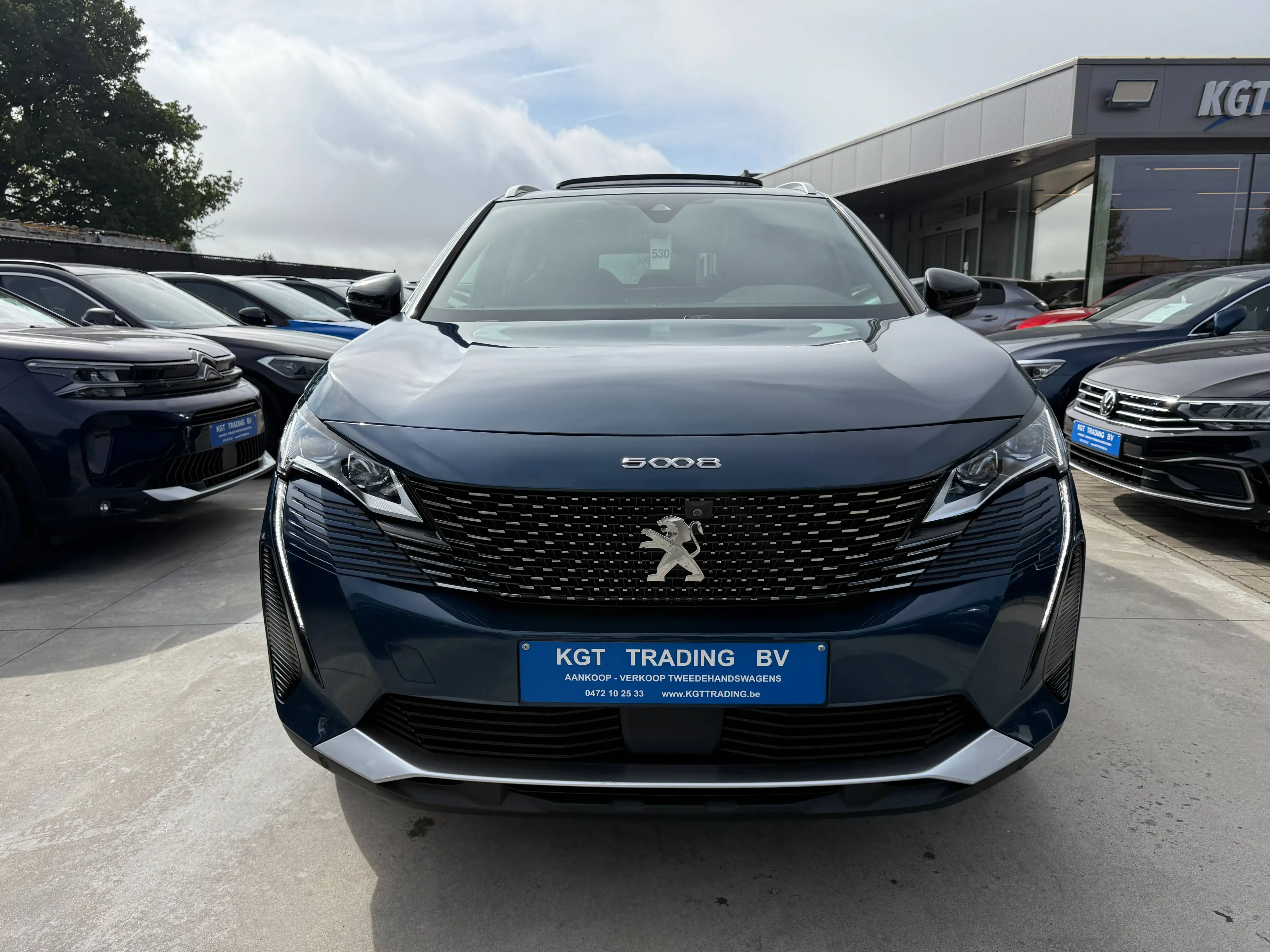 Peugeot 5008 1.2i 130PK GT-LINE 7 ZETELS OPENDAK ZWART LEDER NAVI CAMERA CARPLAY LED ALU — photo 2