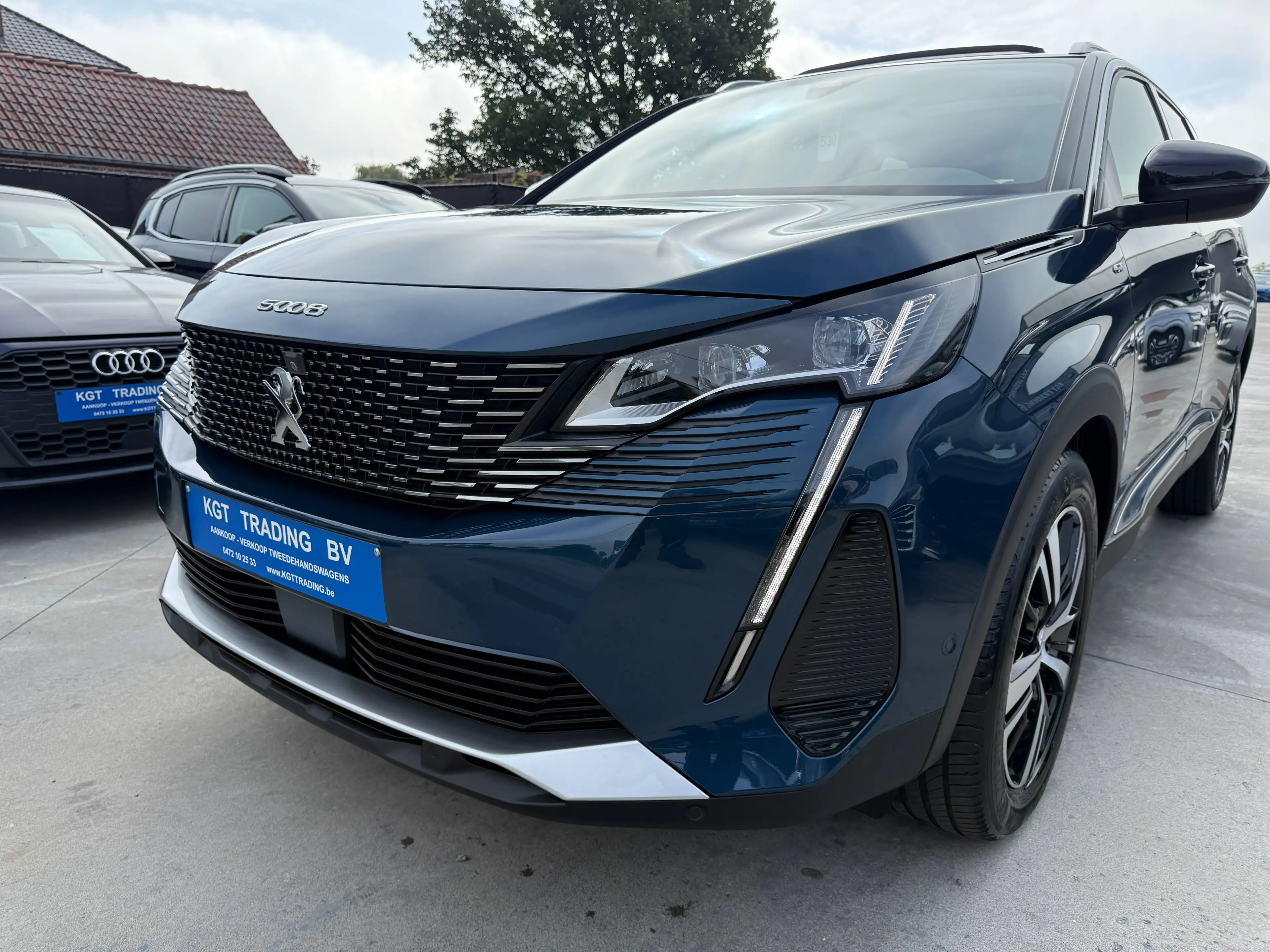 Peugeot 5008 1.2i 130PK GT-LINE 7 ZETELS OPENDAK ZWART LEDER NAVI CAMERA CARPLAY LED ALU — photo 10