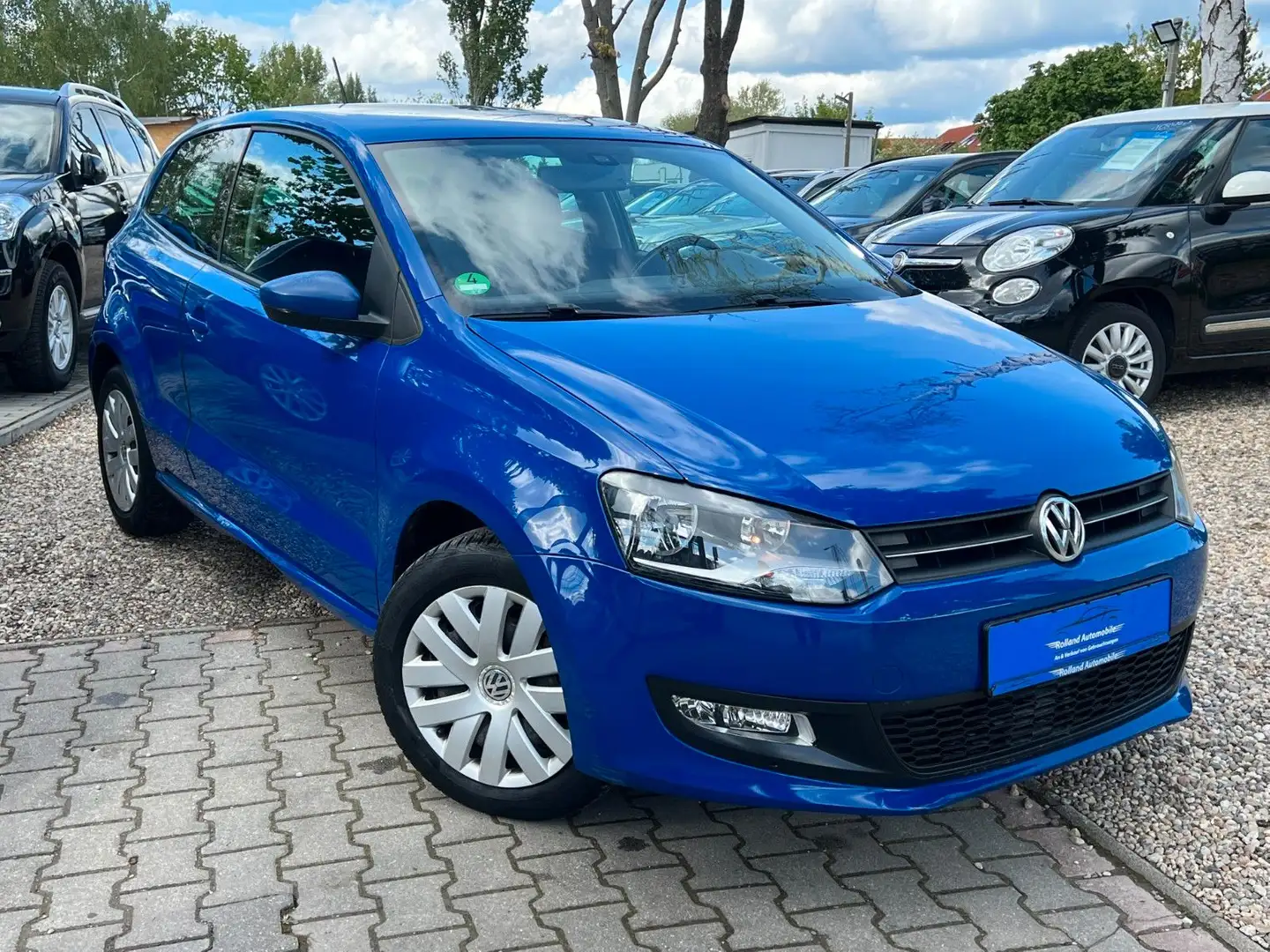 Volkswagen Polo V Team*1.HD*Klima*SHZ*PDC*1,4*TÜV NEU Bleu - 1