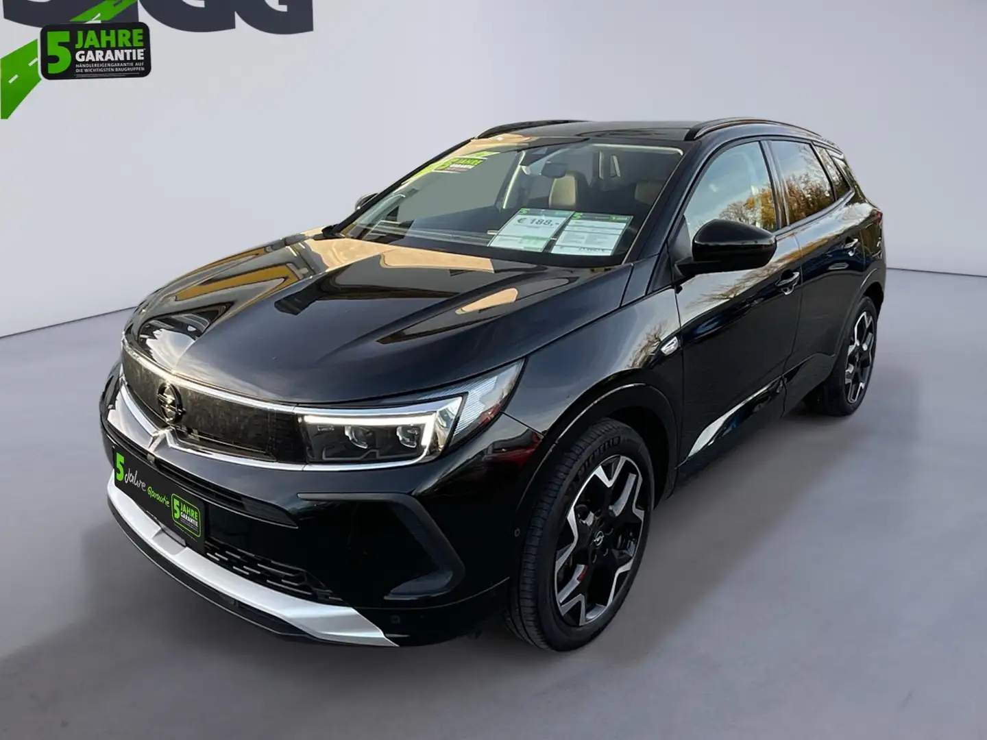Opel Grandland 1.6 Turbo Ultimate Vollausstattung Schwarz - 2