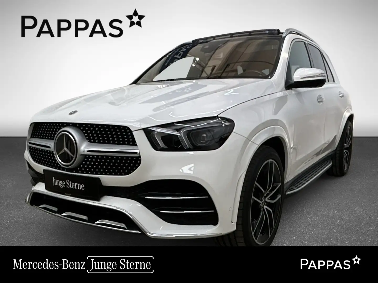 Mercedes-Benz GLE 400 d 4MATIC Stdhz Distr PTS Navi Sitzklima Blanc - 1