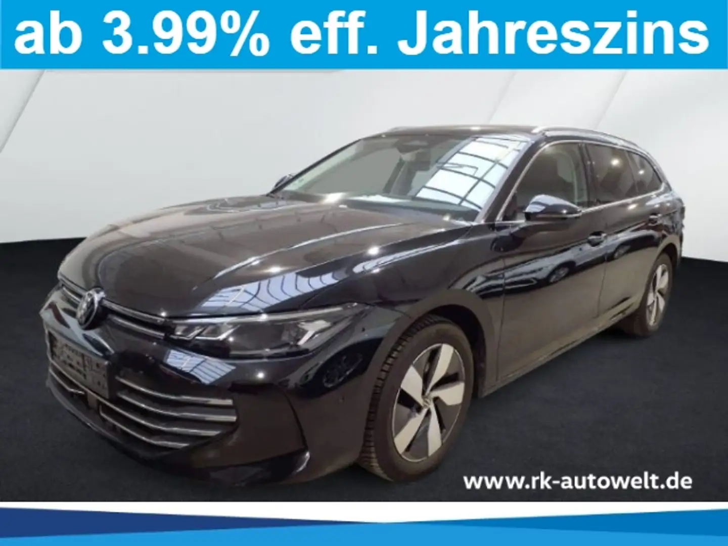 Volkswagen Passat Variant 1.5 eTSI Mildhybrid Navi 360°Kamera AHK digitales Schwarz - 1