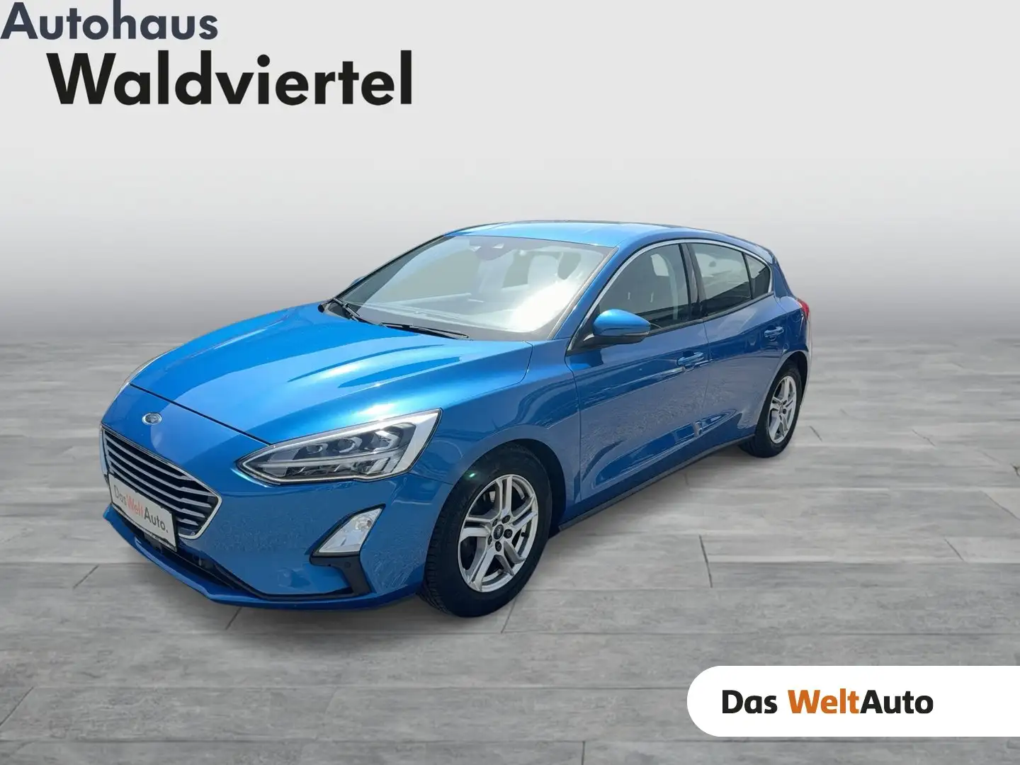 Ford Focus 1,0 EcoBoost Trend Edition Busines Blau - 1