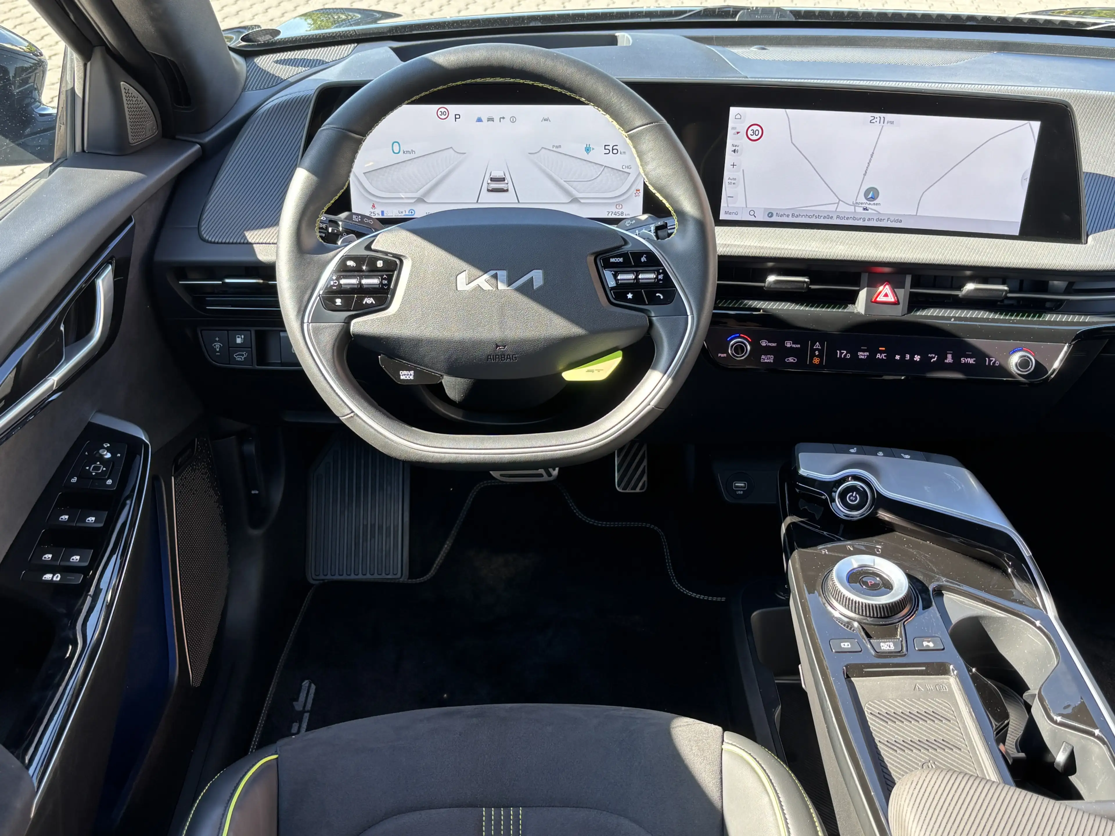Kia EV6 GT 4WD LED HUD MERIDIAN WÄMPU 360° AHK 77,4K — photo 15