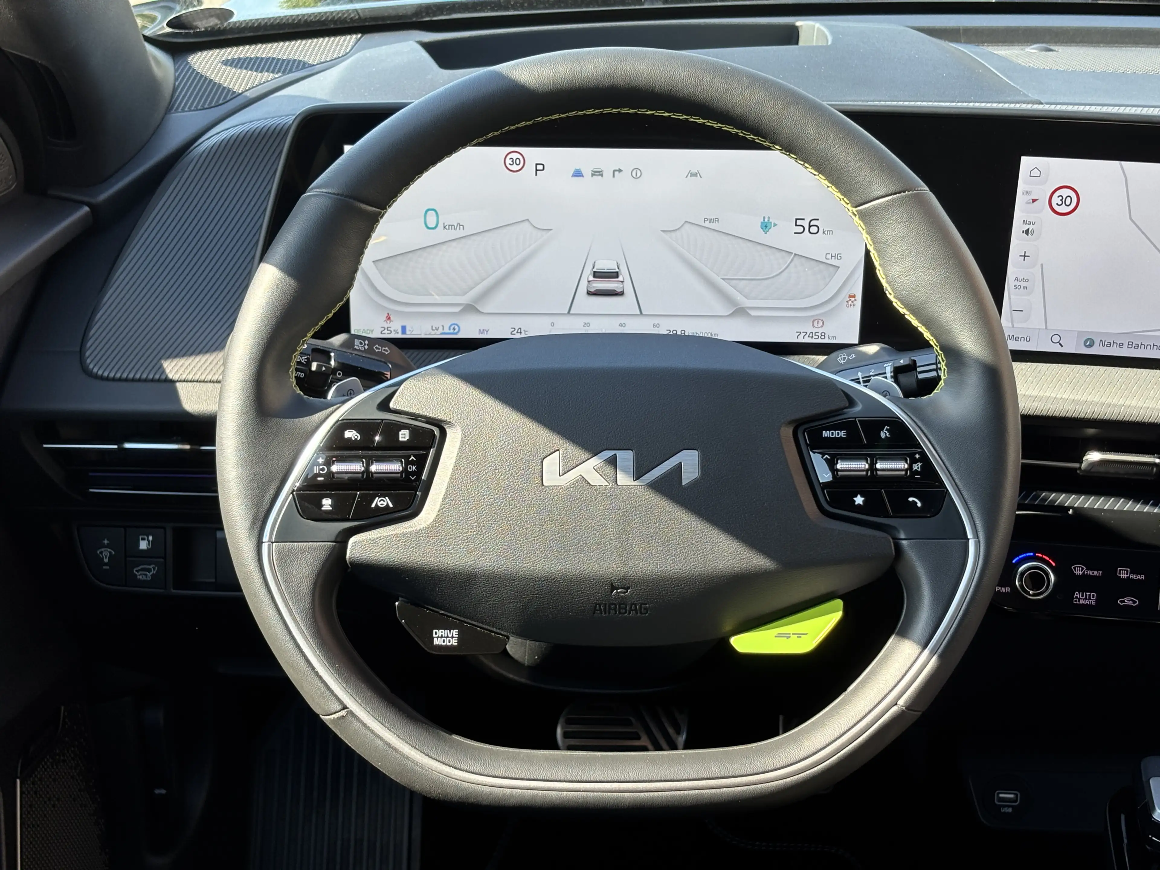 Kia EV6 GT 4WD LED HUD MERIDIAN WÄMPU 360° AHK 77,4K — photo 16