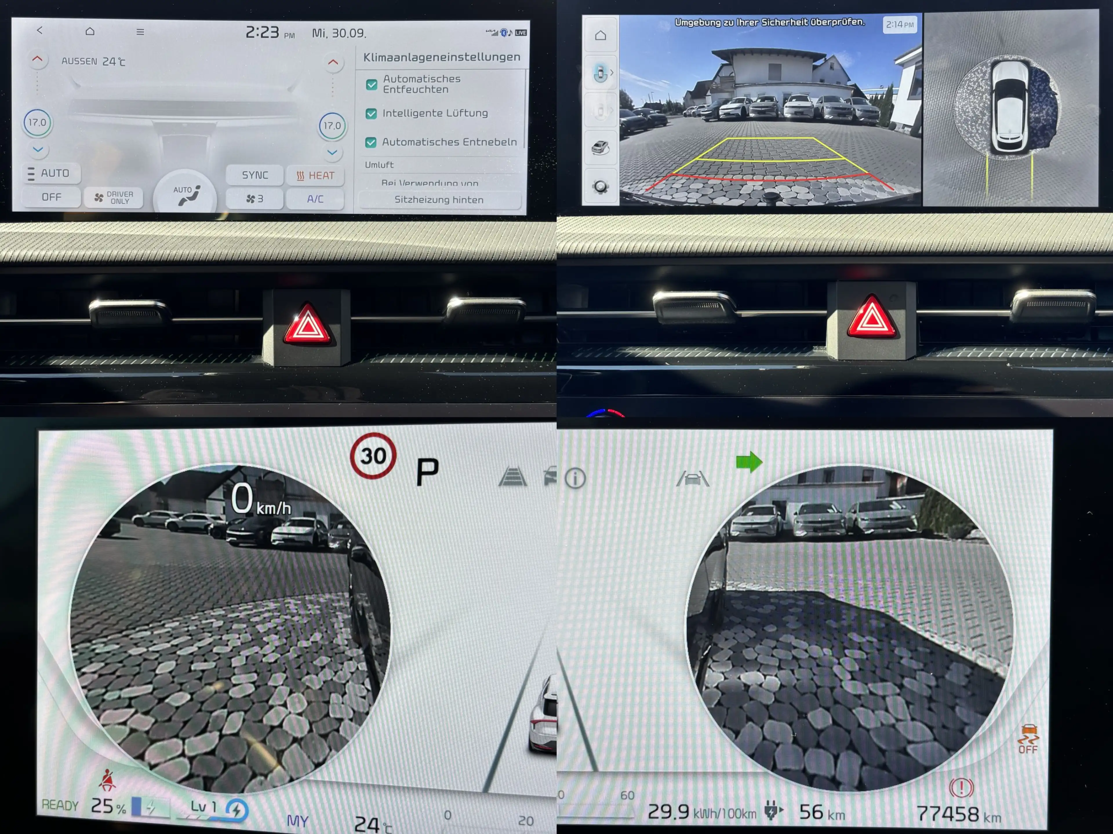 Kia EV6 GT 4WD LED HUD MERIDIAN WÄMPU 360° AHK 77,4K — photo 19