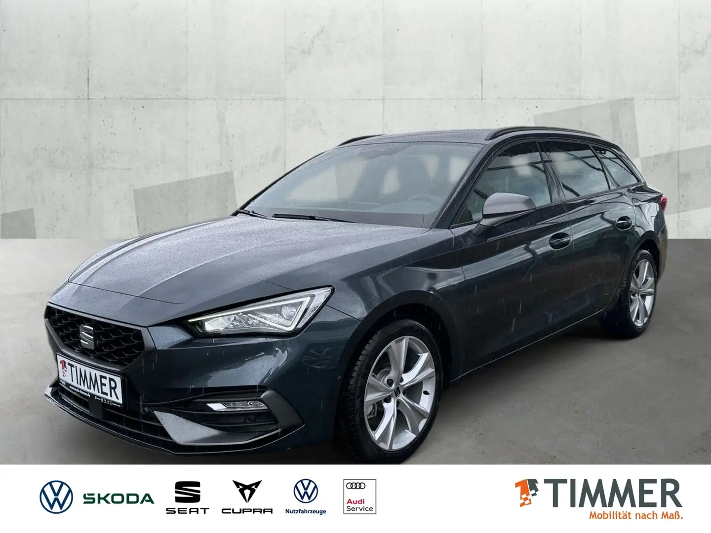 SEAT Leon Sportstourer FR 2.0 TDI 110kW (150PS) DSG*AHK*Nav Grau - 1
