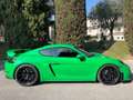 Porsche Cayman 718 4.0 GT4 pdk  Verde Pitone  km3.000 Disponibile Зелений - thumbnail 3