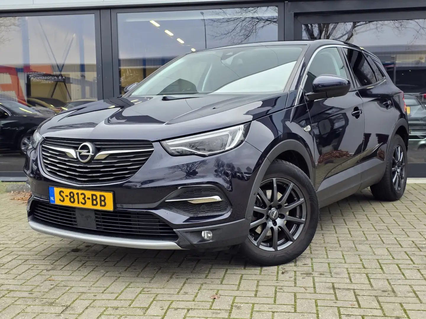 Opel Grandland X 1.2 Turbo Innovation + VOLLEER + COMFORTSTOELEN + Bleu - 1