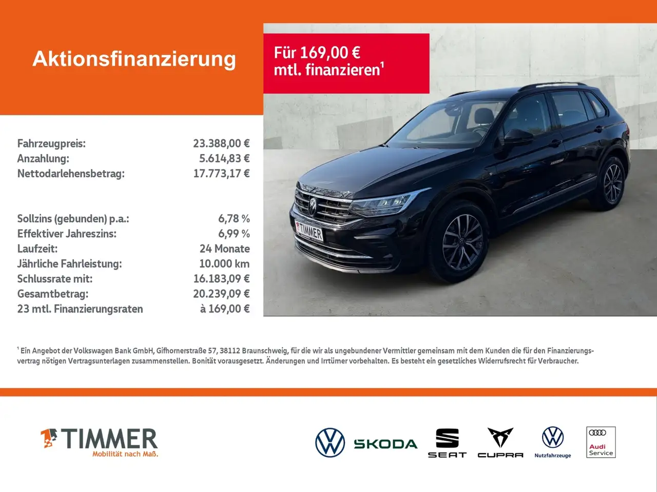 Volkswagen Tiguan 1.5 TSI LIFE +LED +ACC +NAVI +SHZ +17" +APP-CONN