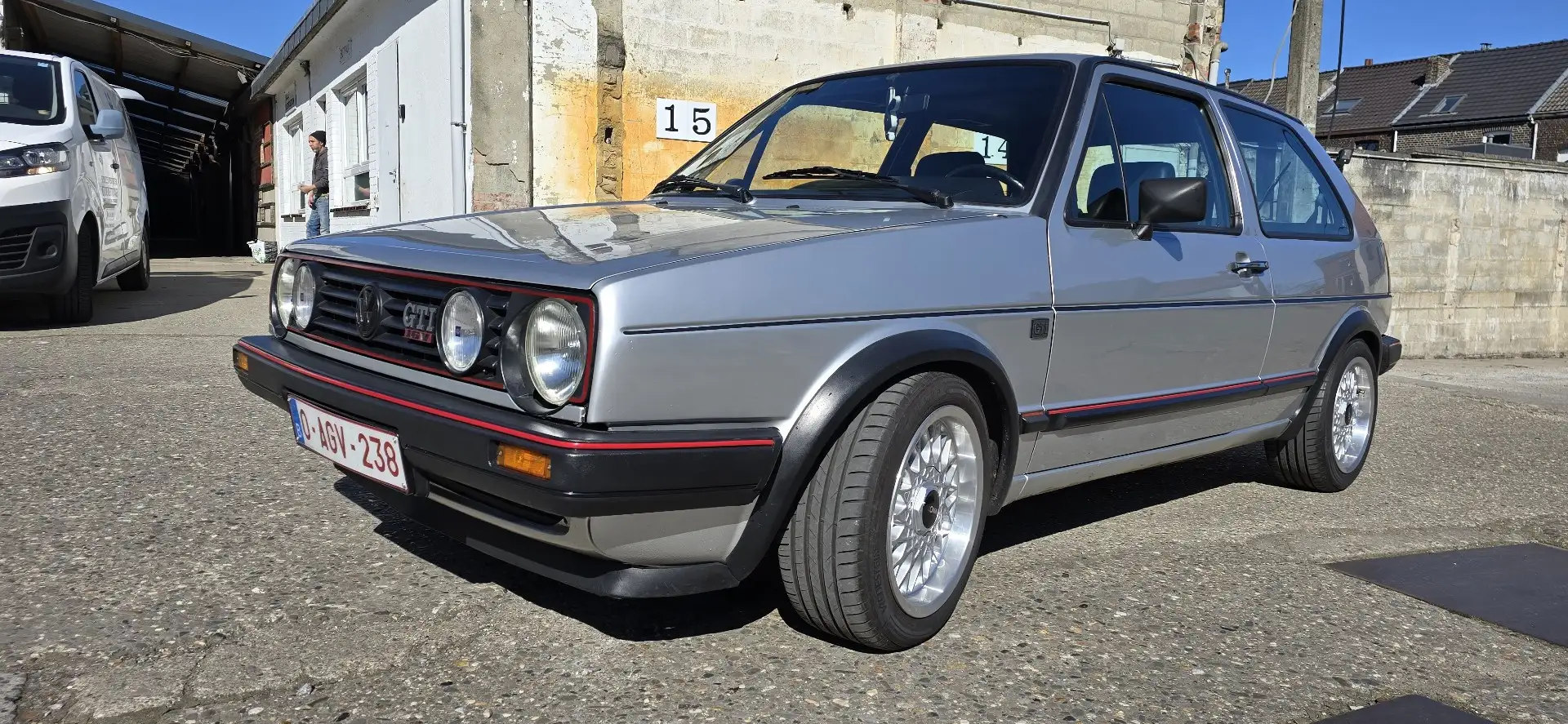 Volkswagen Golf golf gti 16v Gris - 2