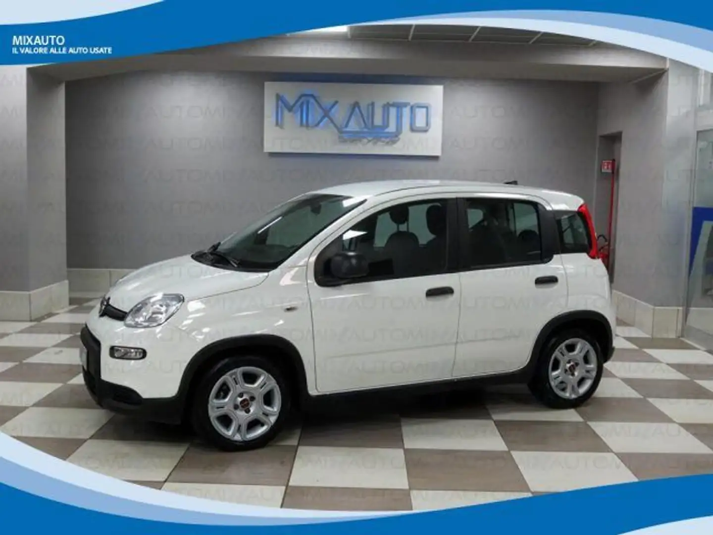 Fiat Panda Hybrid 1.0 FireFly 70cv EU6 Weiß - 1