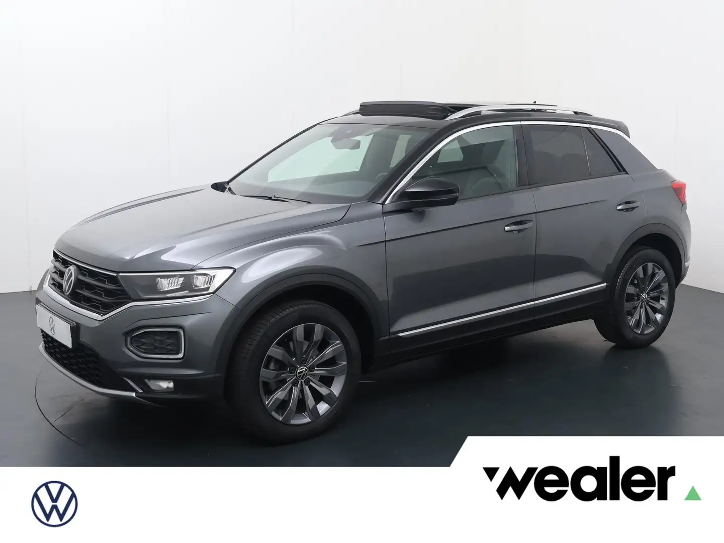 Volkswagen T-Roc 1.5 TSI Sport | 150 PK | Automaat | Trekhaak | Pan Gris - 1