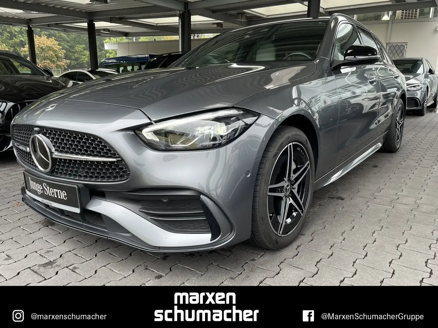 Mercedes-Benz C 300 C 300 e T AMG Night+Distro+Business+Kamera+Sound Grau - 1