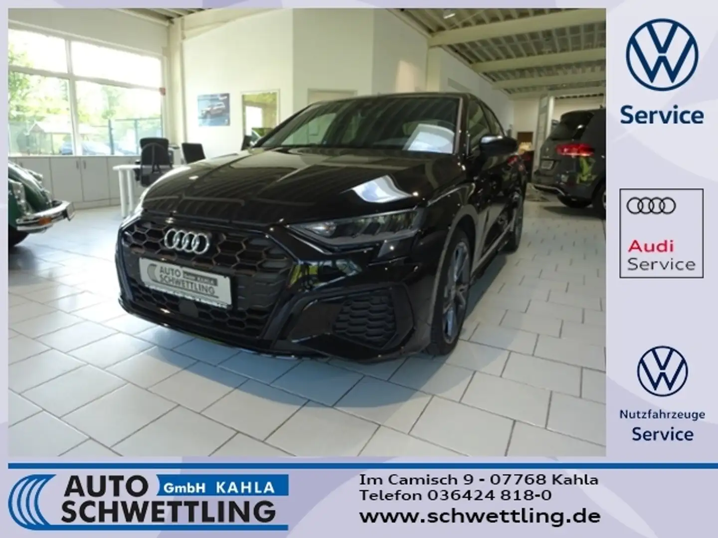 Audi A3 Sportback 45 1.4 TFSIe KLIMA LED NAVI  ALU Schwarz - 1