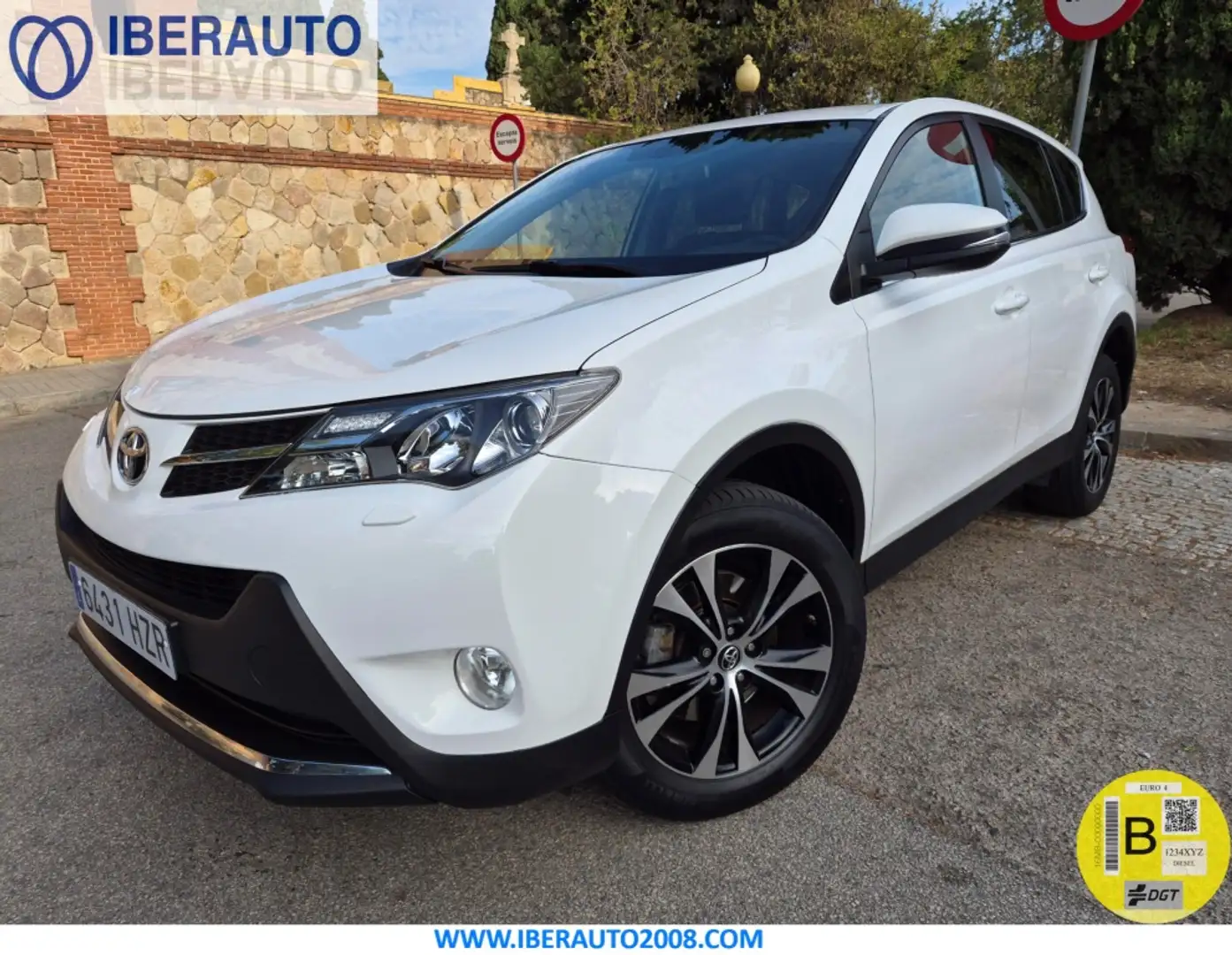 Toyota RAV 4 120D Active 4x2 Blanco - 1