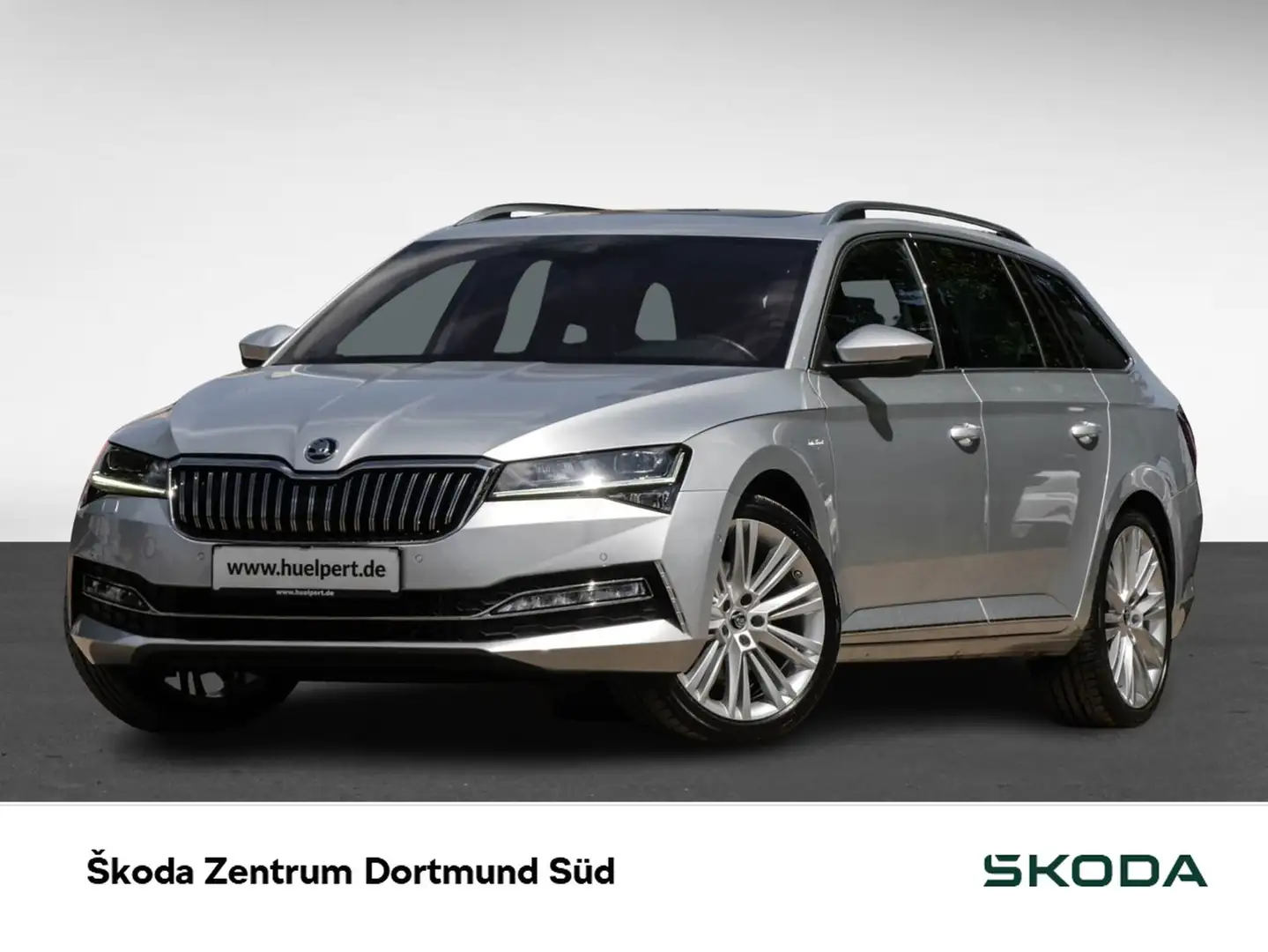 Skoda Superb Combi 2.0 L&K LEDER PANO AHK 360°CAM LM19 Silber - 1