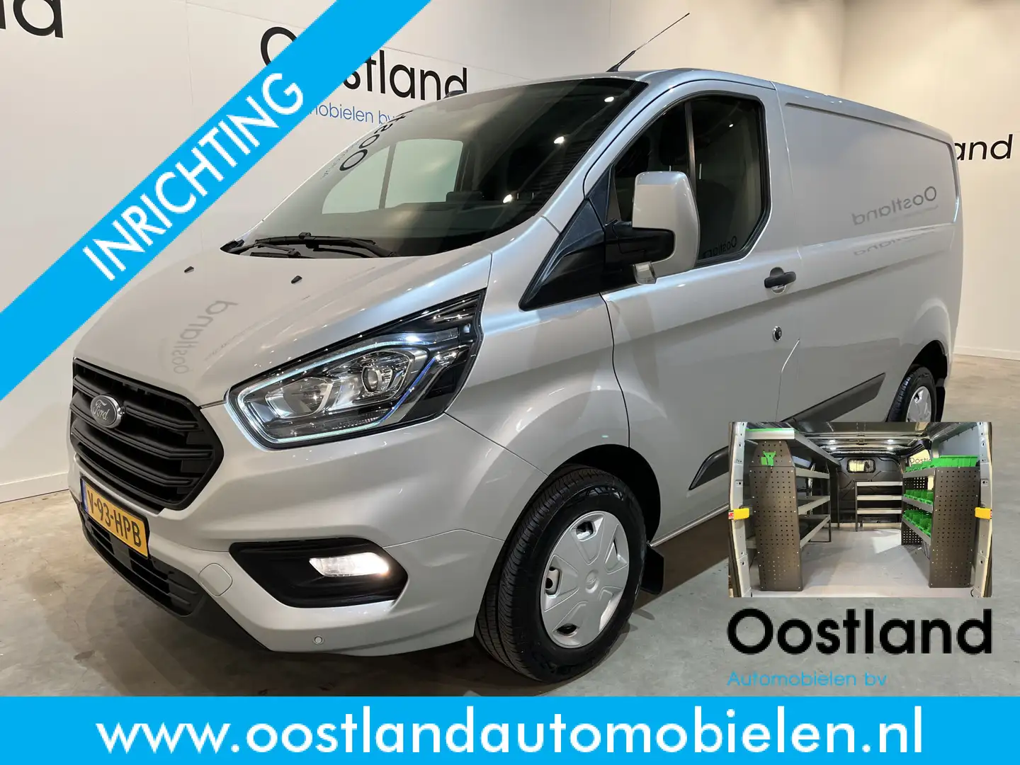 Ford Transit Custom 280 2.0 TDCI L1H1 Trend 130 PK Servicebus / Inrich Gris - 1