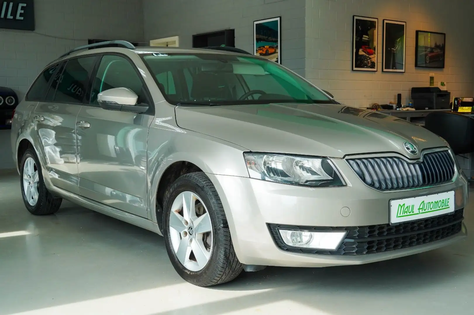 Skoda Octavia Combi Temp,Klima, Beige - 2