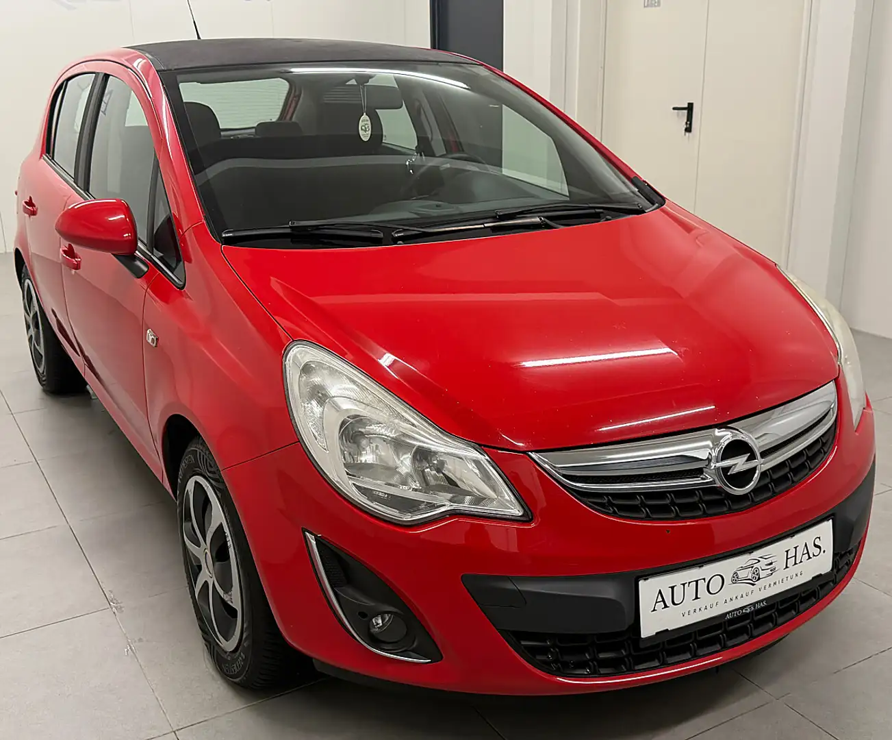 Opel Corsa 1,2 Edition ecoFLEX Easytronic *Klima*Sitzheizung* Rot - 1