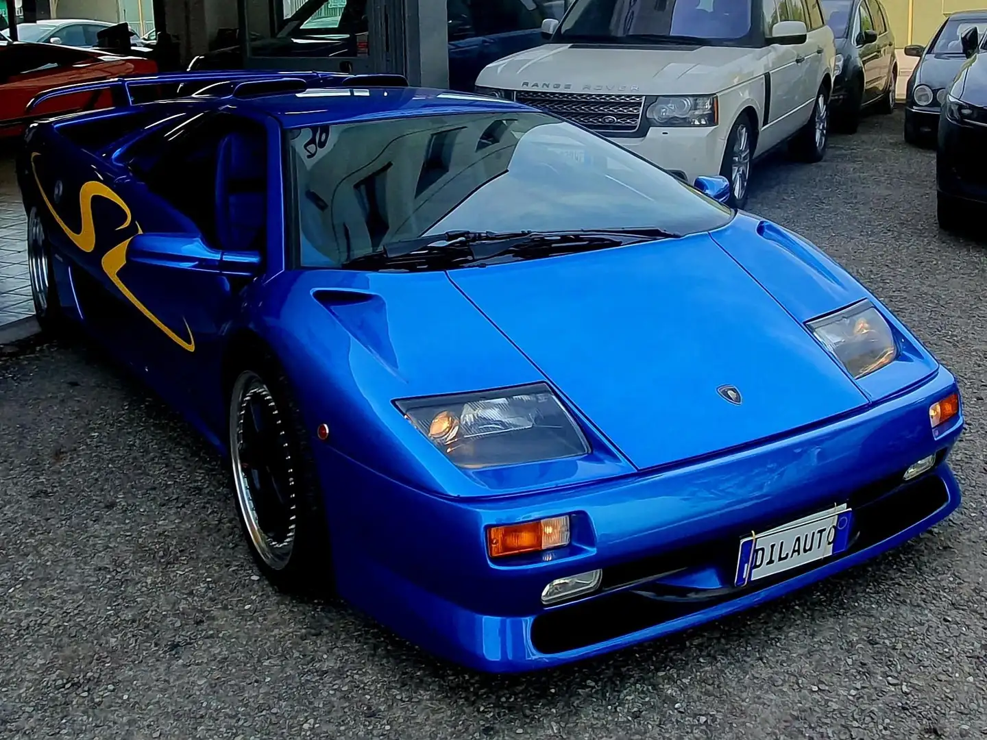 Lamborghini Diablo 5.7 SV 2°SERIE UNICA IN VENDITA  EUROPA AD OGGI Blu/Azzurro - 2