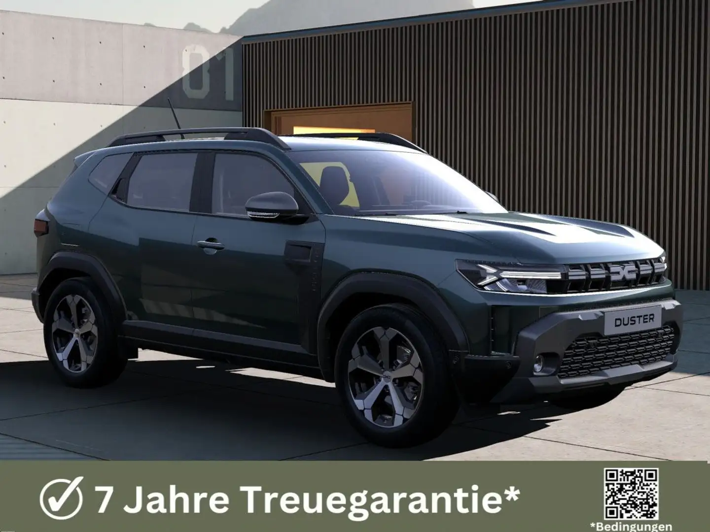 Dacia Duster III TCe 130 Journey Groen - 1