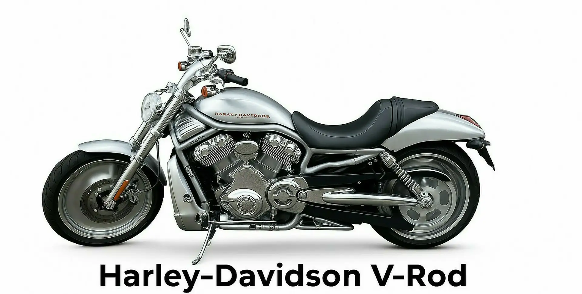 Harley-Davidson V-Rod Argintiu - 1
