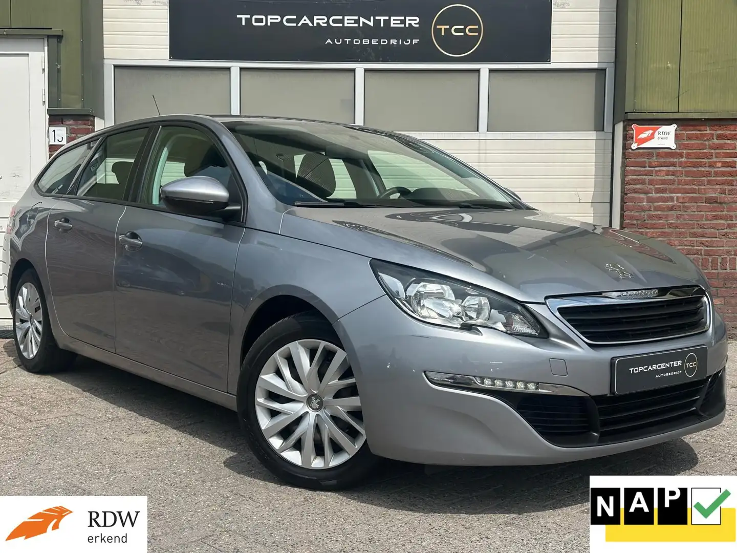 Peugeot 308 SW 1.2 Blue Lease/PARKS/CRUISE/NAVI/TREKH/APK/NAP Gris - 1
