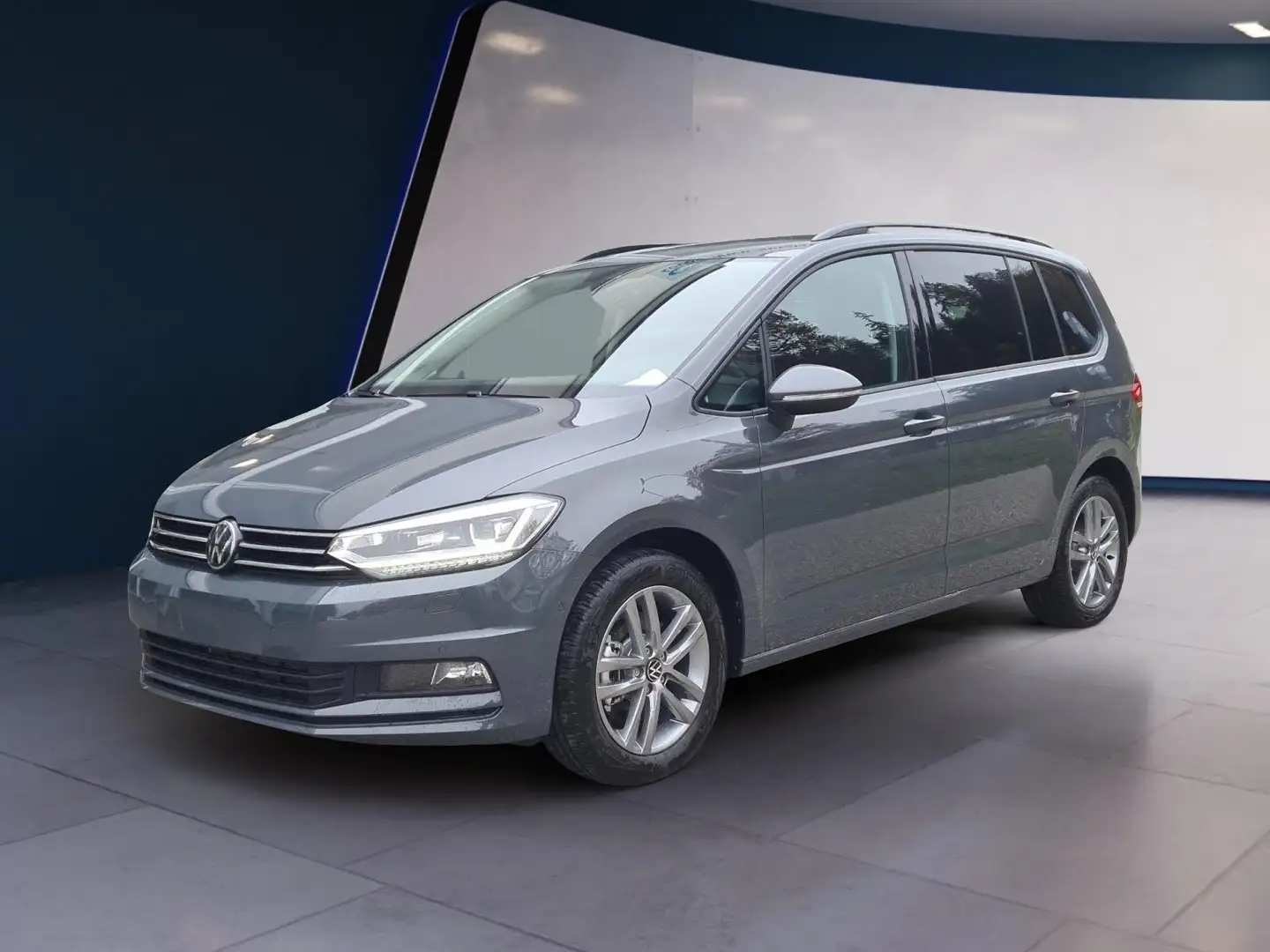 Volkswagen Touran Comfortline BMT/Start-Stopp 1.5TSI DSG AHK Navi... Gris - 1