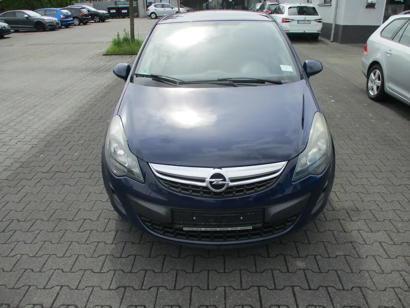 Opel Corsa 1.2 16V Selection Klima Scheckheft Tüv 2/2027 Blau - 2