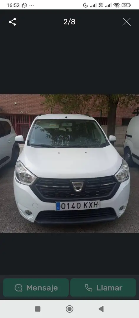 Dacia Lodgy Lodgy 1.6 GLP Comfort 5pl. 75kW Comfort Blanco - 1