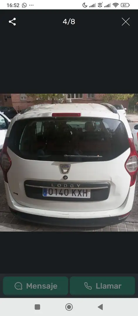 Dacia Lodgy Lodgy 1.6 GLP Comfort 5pl. 75kW Comfort Blanco - 2