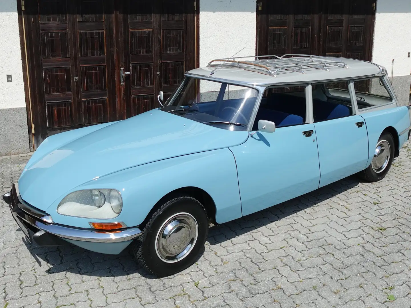 Citroen DS DS23 Break 5-Gang Blau - 2