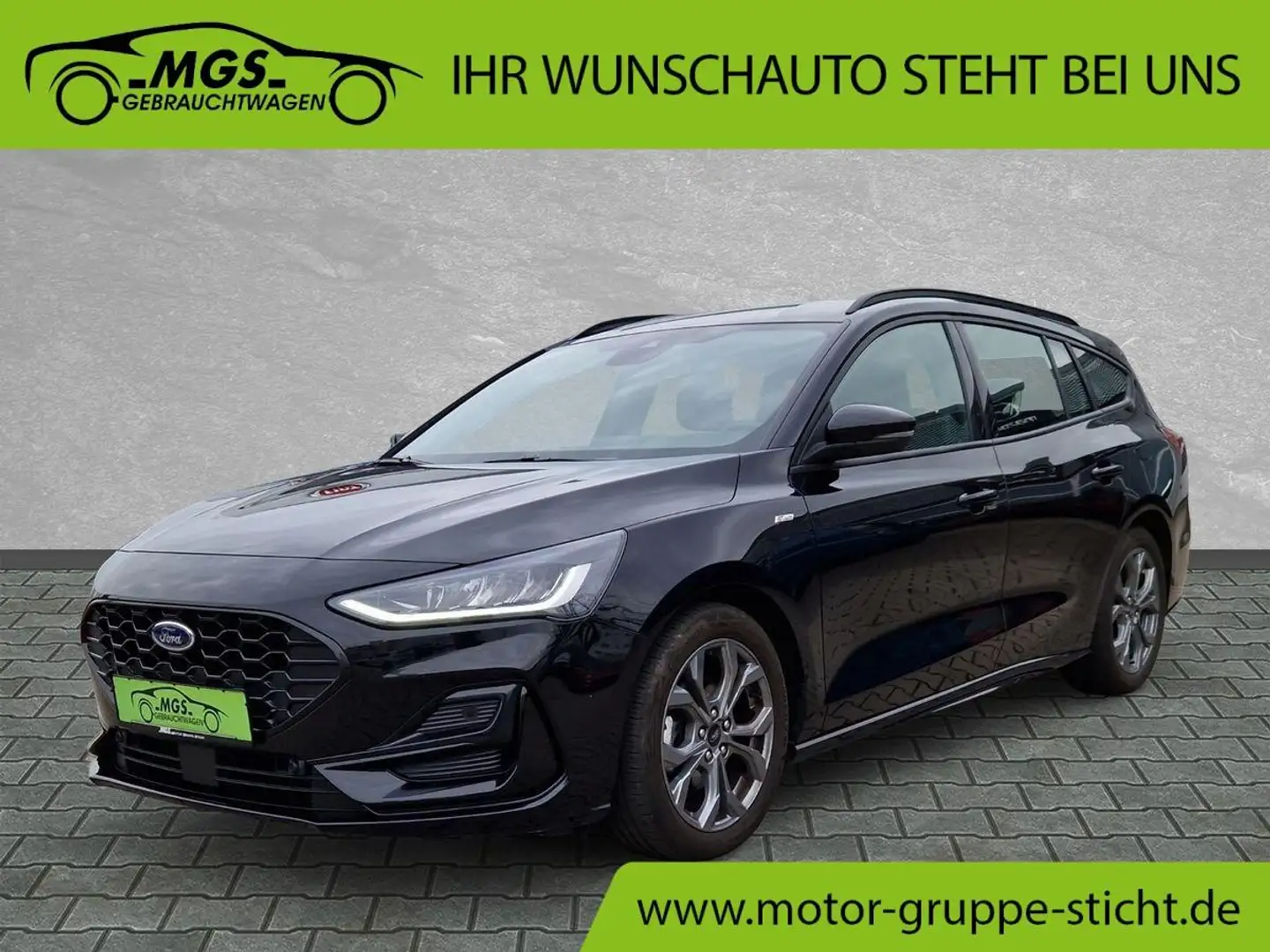 Ford Focus 1.0EcoBoost ST-Line Hyb Auto #NAVI #KAMERA Noir - 1
