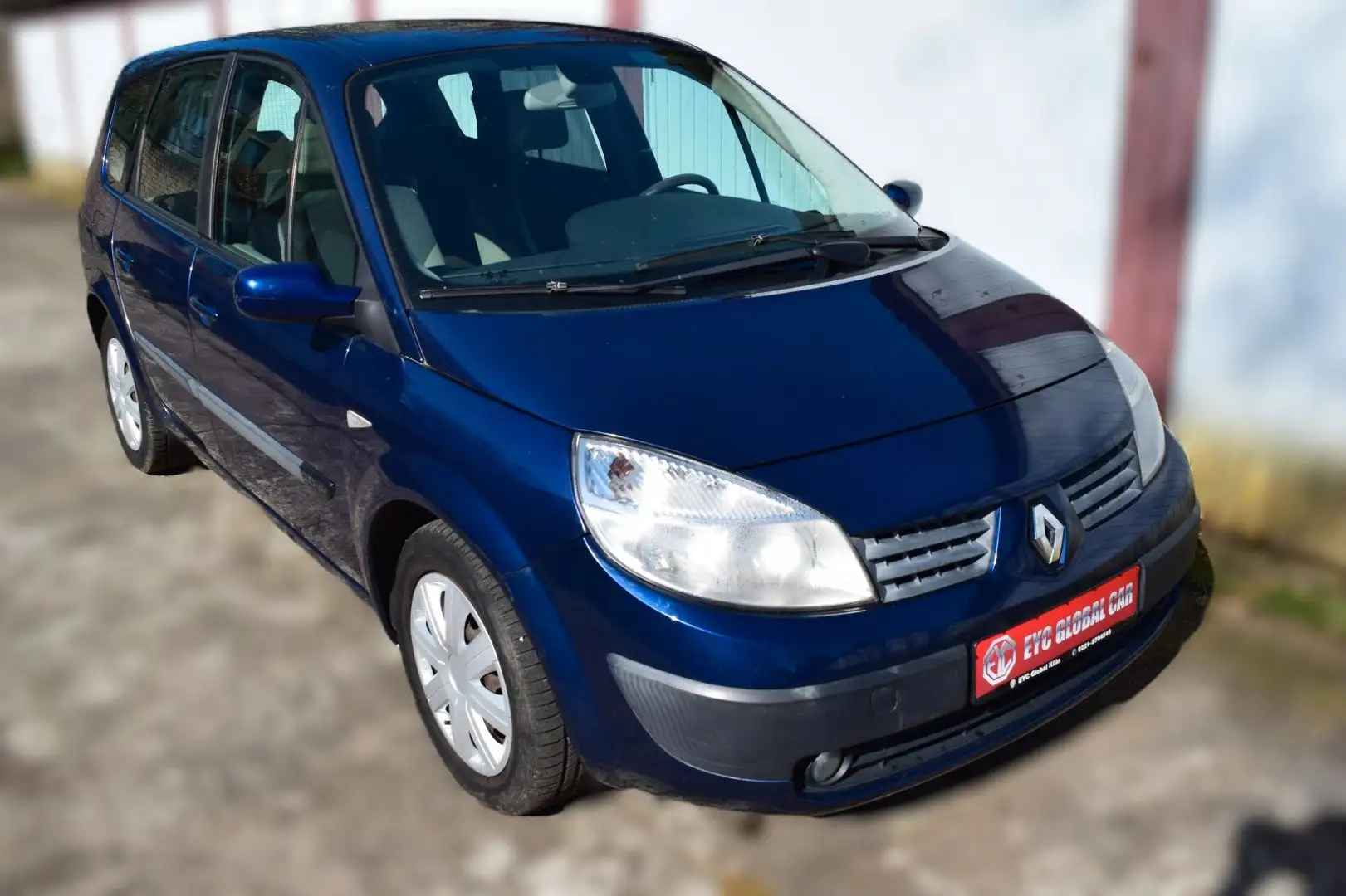Renault Scenic II Expression Confort, 7-Sitzer, Klima, Blau - 2