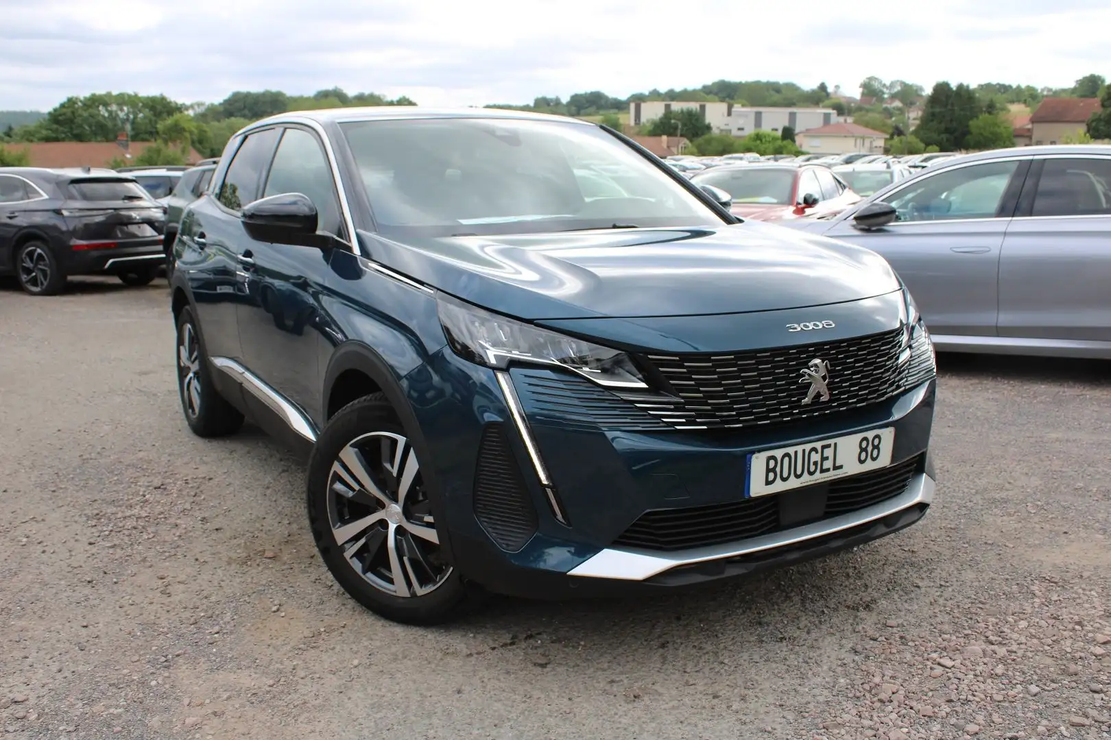 Peugeot 3008 HYBRID 136 CV ALLURE EAT8 BOITE AUTO BICOLOR CAMÉR Niebieski - 1