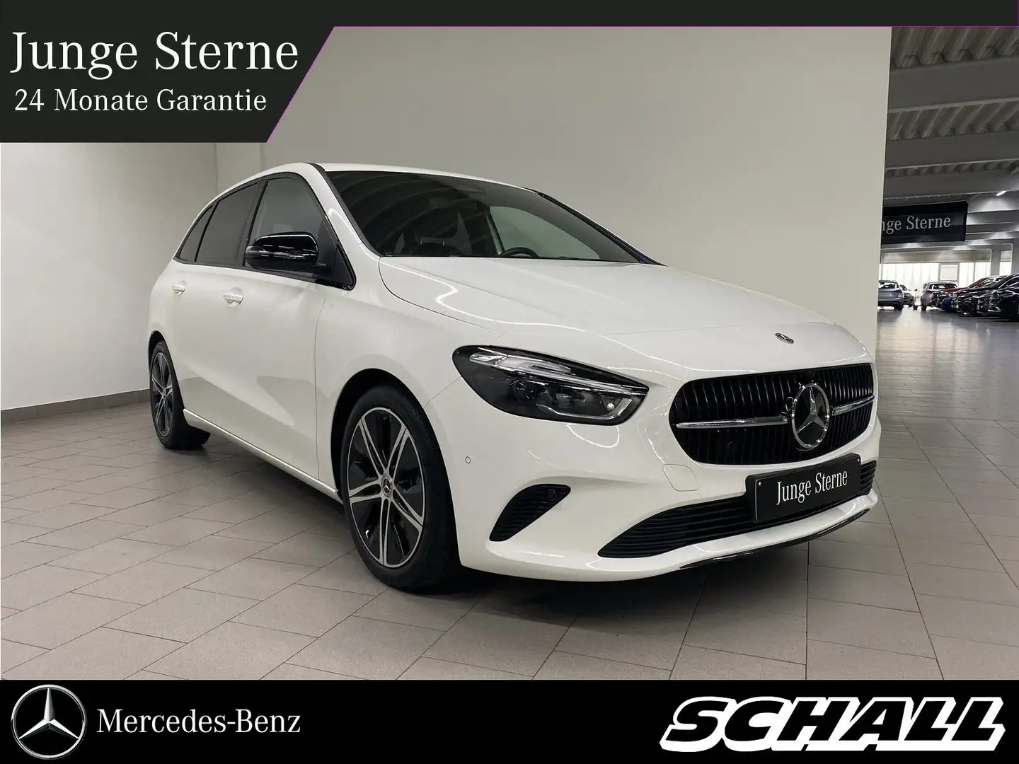 Mercedes-Benz B 220 d PROGRESSIVE+NIGHT+LED+PREMIUM NAV+KAMERA Weiß - 1