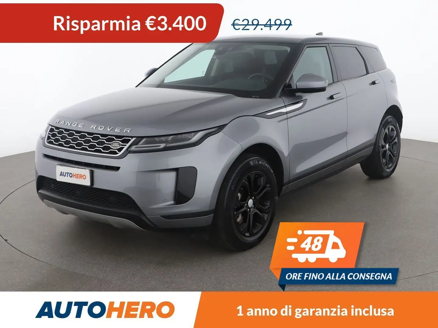 Land Rover Range Rover Evoque D150 S 150 CV  Auto AWD  MHEV Grigio - 1