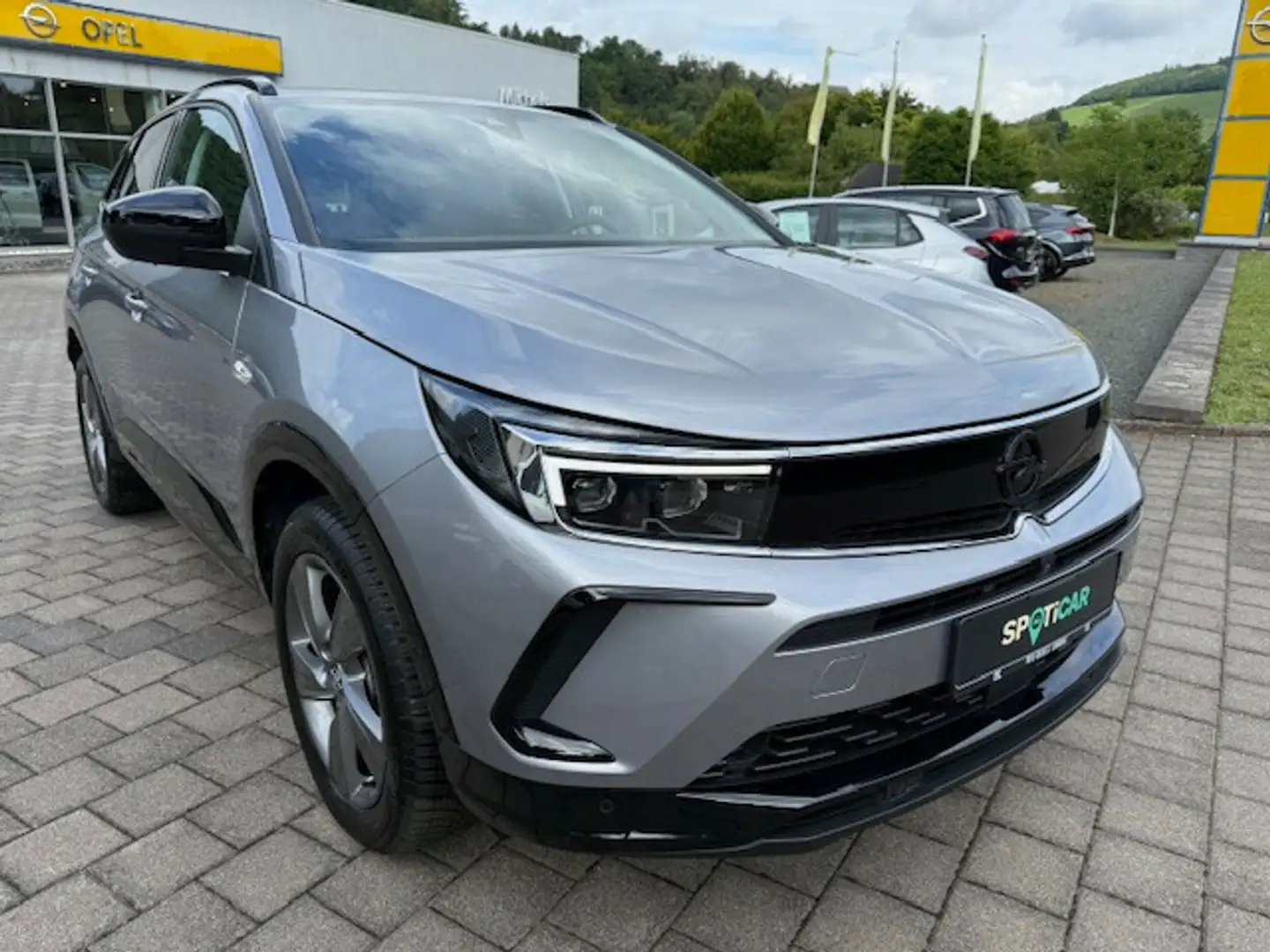 Opel Grandland 1.2 Turbo GS Gris - 1