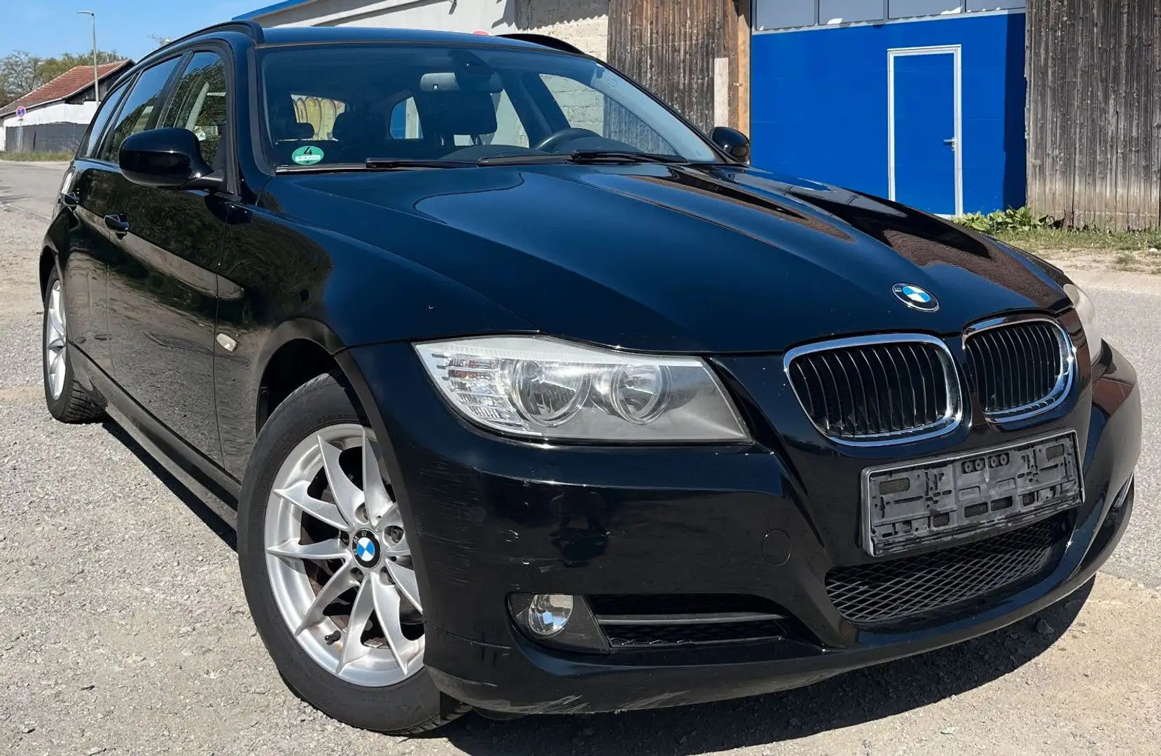 BMW 320 d Touring PDC NAVI 2.Hand SITZHEIZUNG TOP Negro - 1
