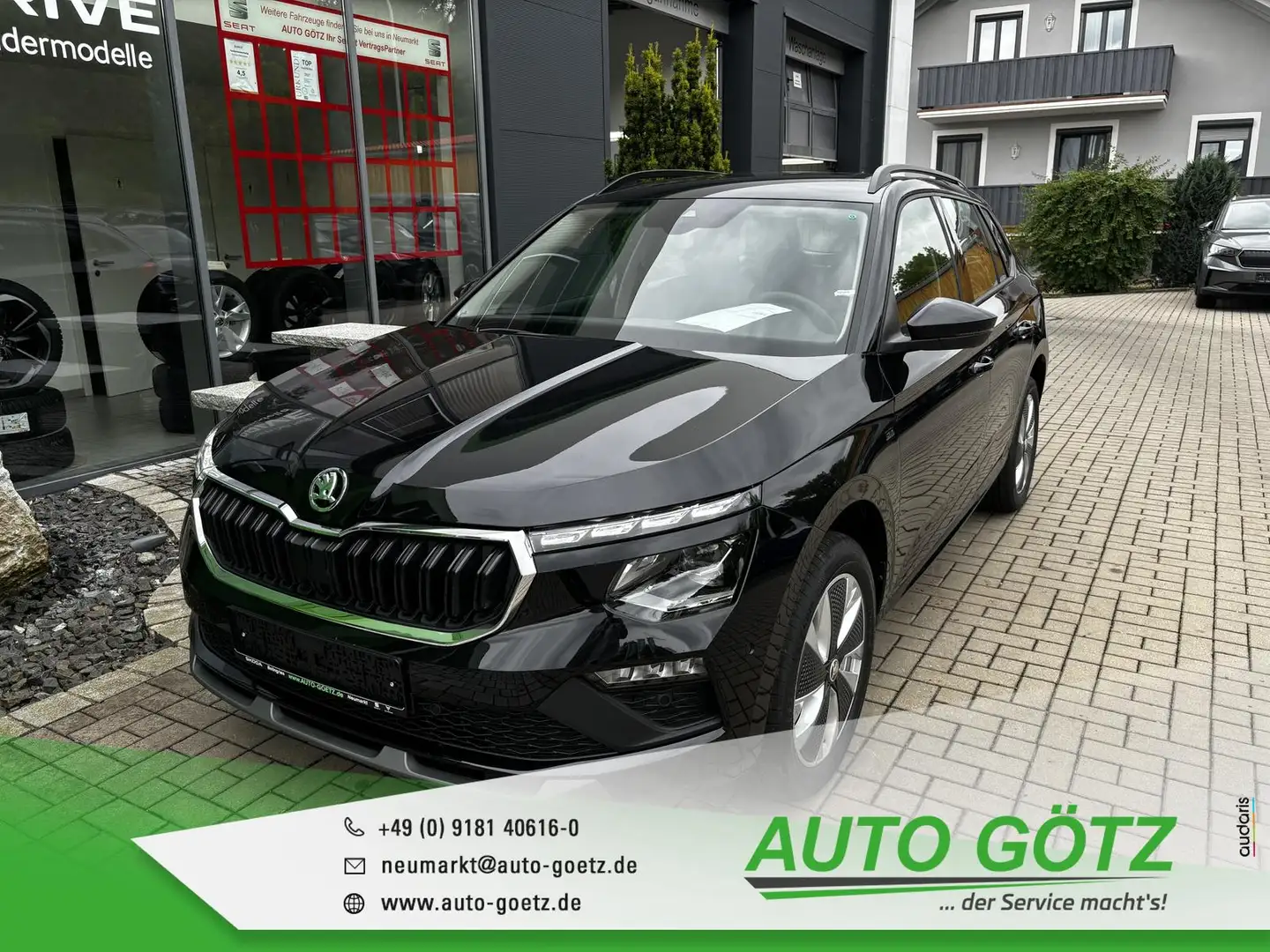 Skoda Kamiq Drive DSG AHK-Vorb.*Navi*Matrix*ACC*Kamera*Blind-S Fekete - 1