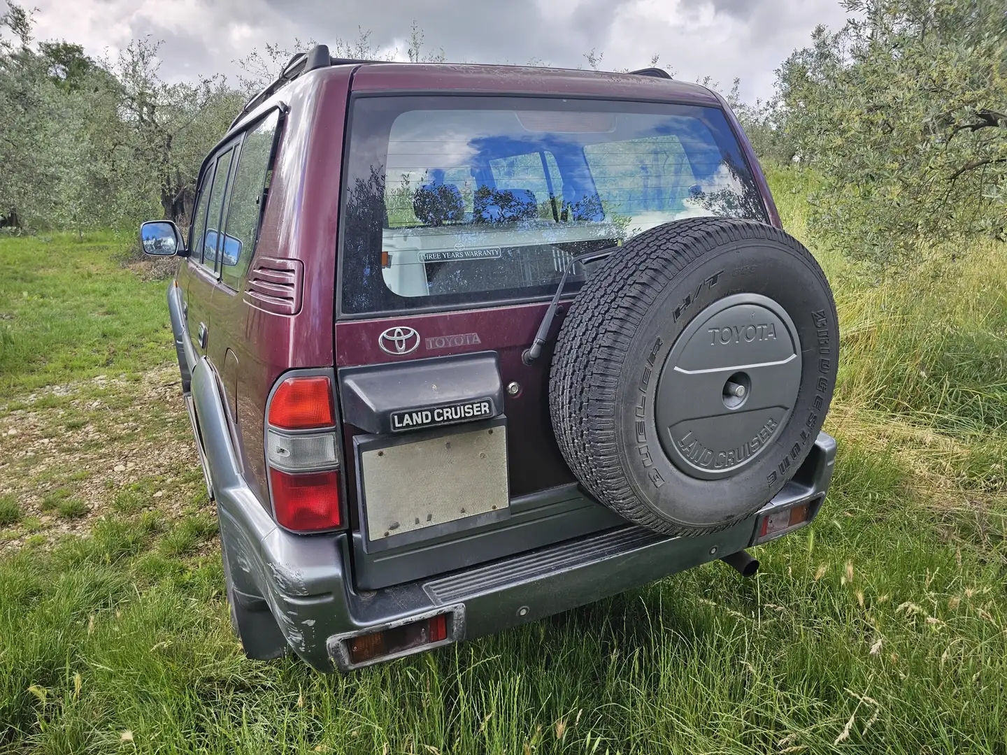Toyota Land Cruiser Land Cruiser kdj95 5p 3.0 GX Červená - 2