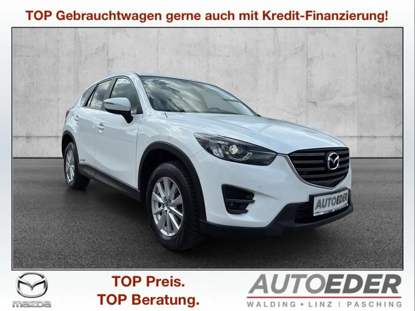 Mazda CX-5 CD150 Attraction Aut. bijela - 1