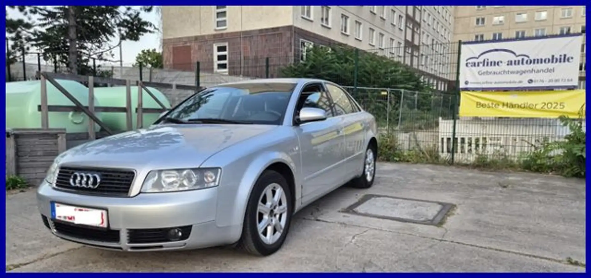 Audi A4 2.4 V6 Limo Klimaautm. Sitzhzg. HU:NEU Silber - 1