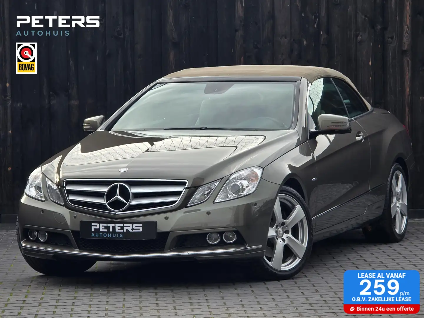 Mercedes-Benz E 350 Cabrio CGI Avantgarde 1e eigenaresse Gris - 1