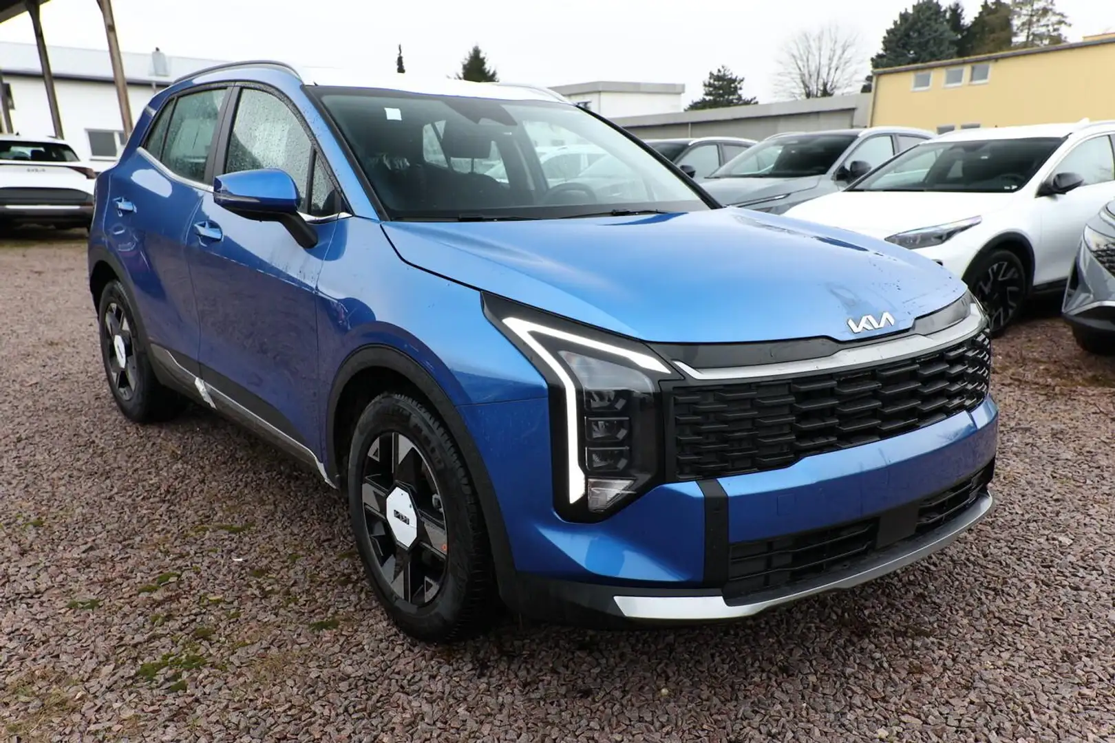 Kia Sportage AT ACC LED SHZ Kam Nav 2xPDC Keyl Carpl 110 kW ... Blau - 2