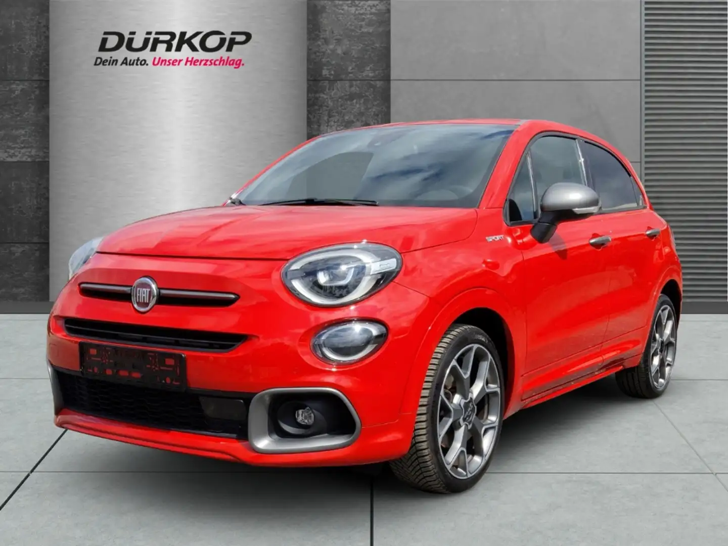 Fiat 500X 1.3 GSE Sport Firefly PDC vo. + hi.Klimaauto. 2 Zo Rojo - 1