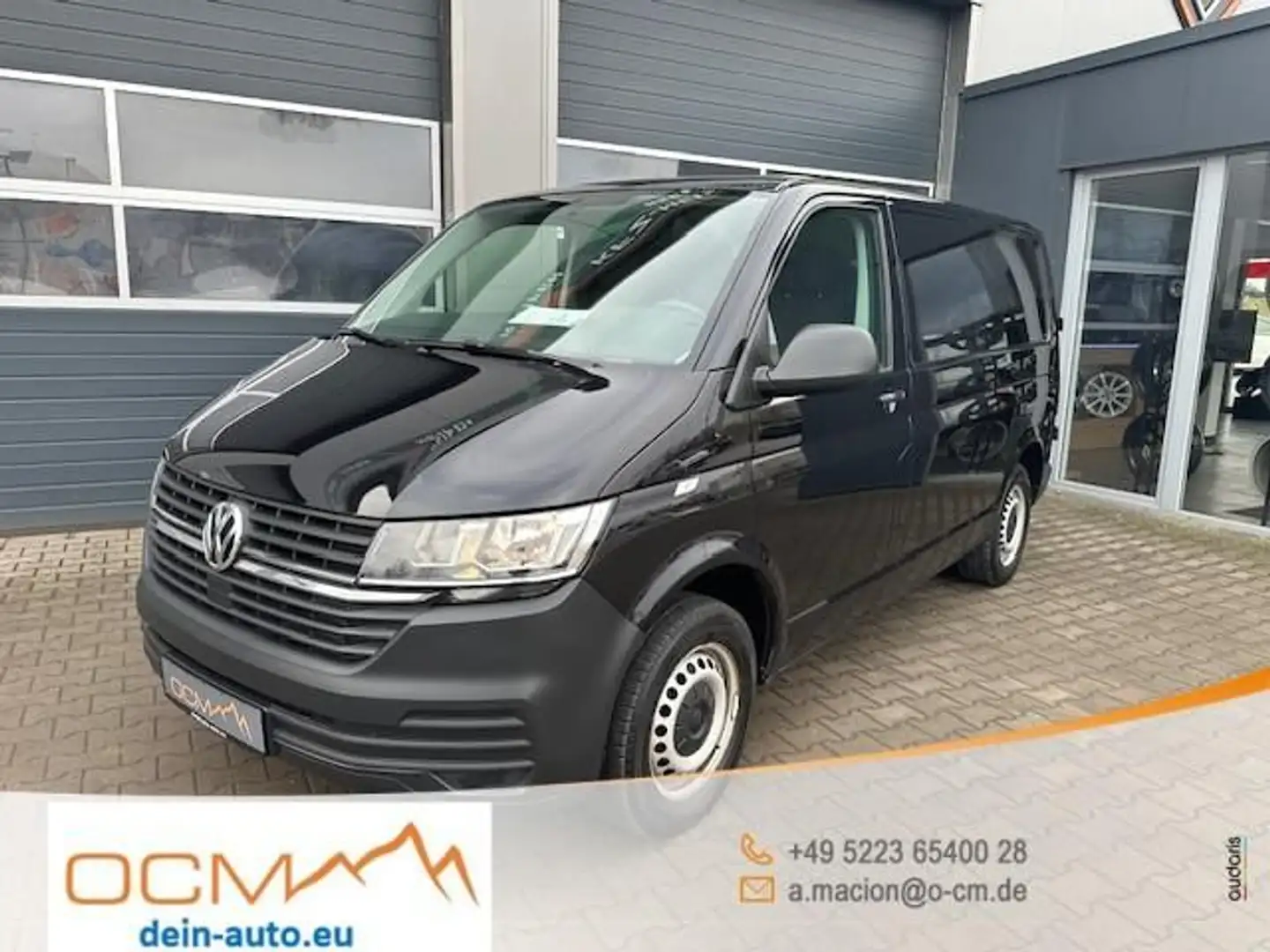 Volkswagen T6 Transporter T6.1 Transporter 2.0 TDI Sitzheizung PDC Negro - 1