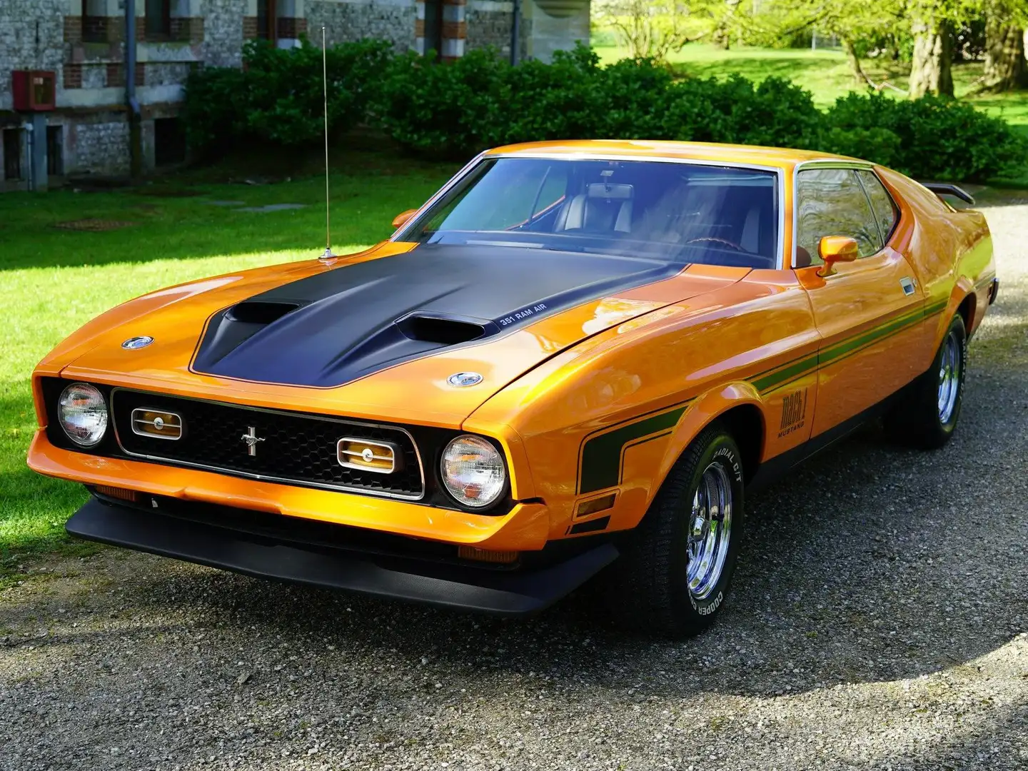 Ford Mustang Mach 1 Oranje - 1