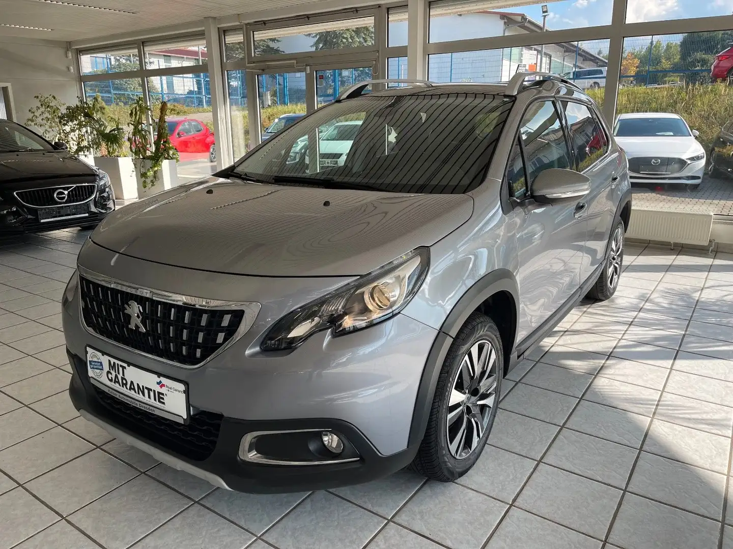 Peugeot 2008 Allure *LED*NAVI*Klima*Leder*Automat* Silber - 1